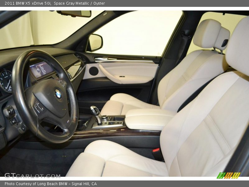 Space Gray Metallic / Oyster 2011 BMW X5 xDrive 50i