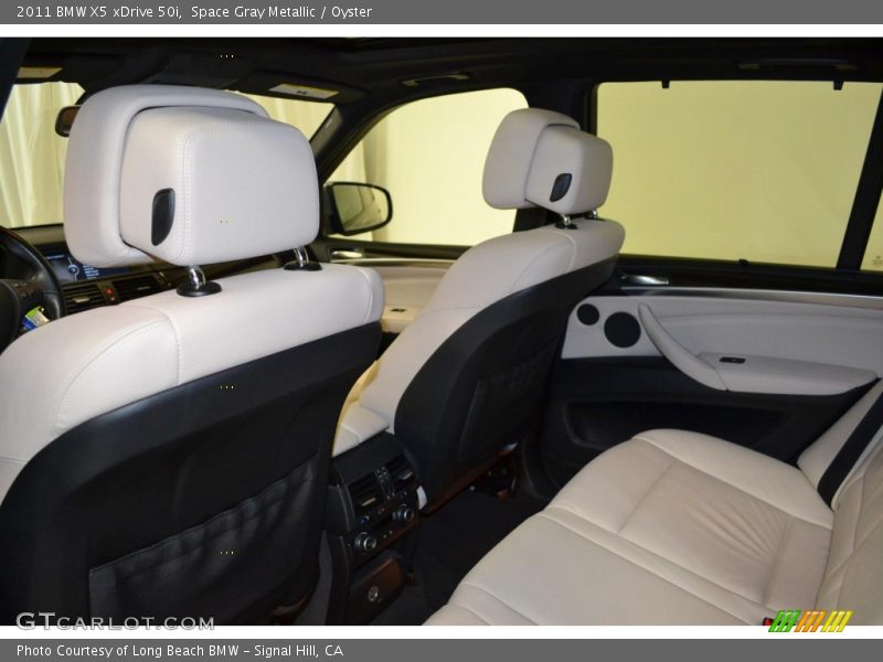 Space Gray Metallic / Oyster 2011 BMW X5 xDrive 50i