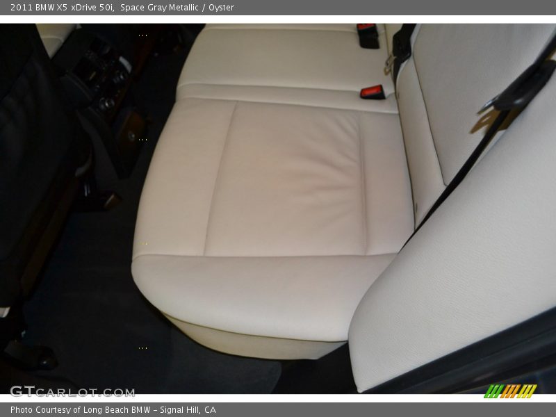 Space Gray Metallic / Oyster 2011 BMW X5 xDrive 50i