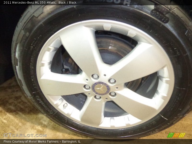 Black / Black 2011 Mercedes-Benz ML 350 4Matic