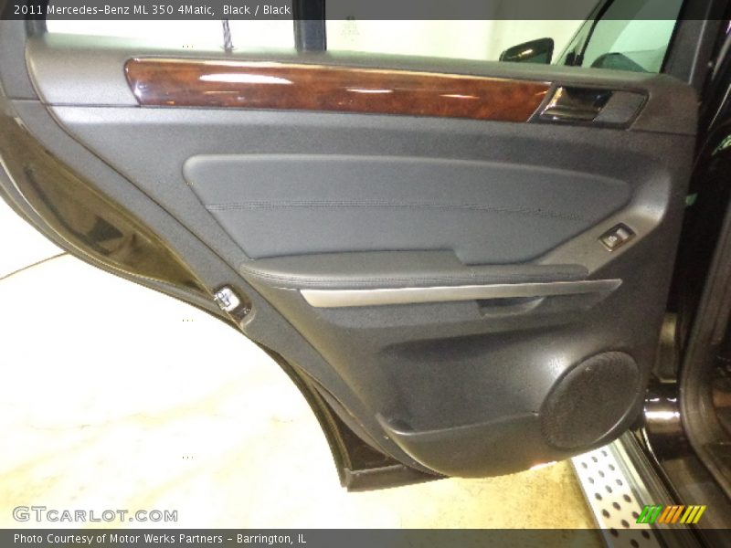 Black / Black 2011 Mercedes-Benz ML 350 4Matic
