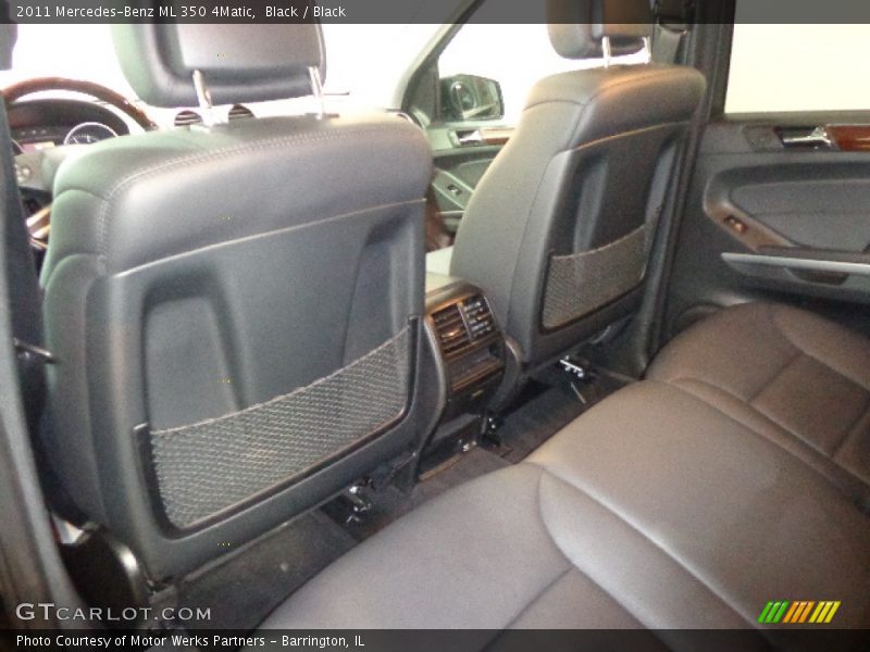 Black / Black 2011 Mercedes-Benz ML 350 4Matic