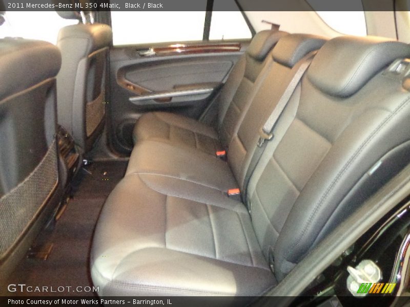 Black / Black 2011 Mercedes-Benz ML 350 4Matic