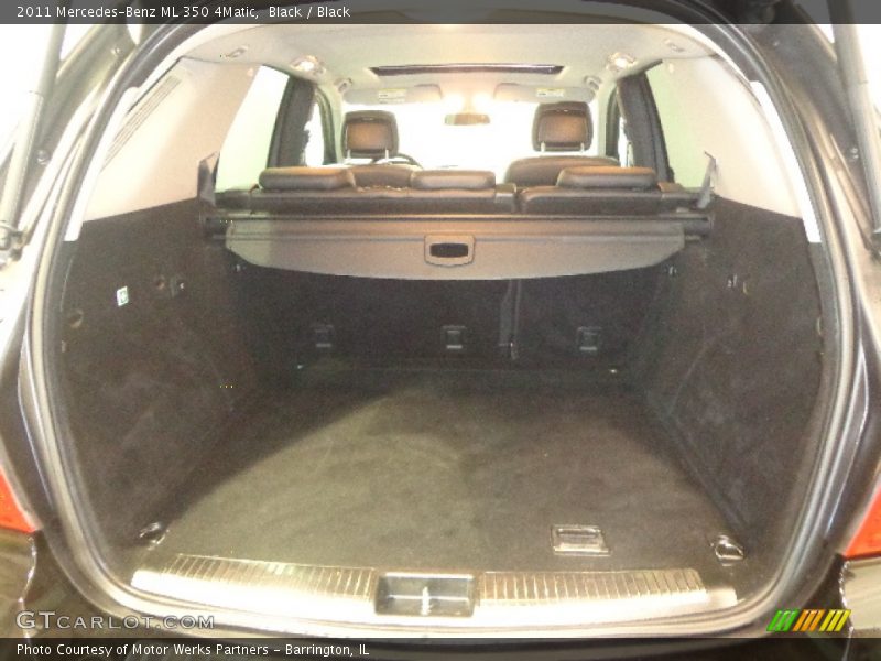Black / Black 2011 Mercedes-Benz ML 350 4Matic