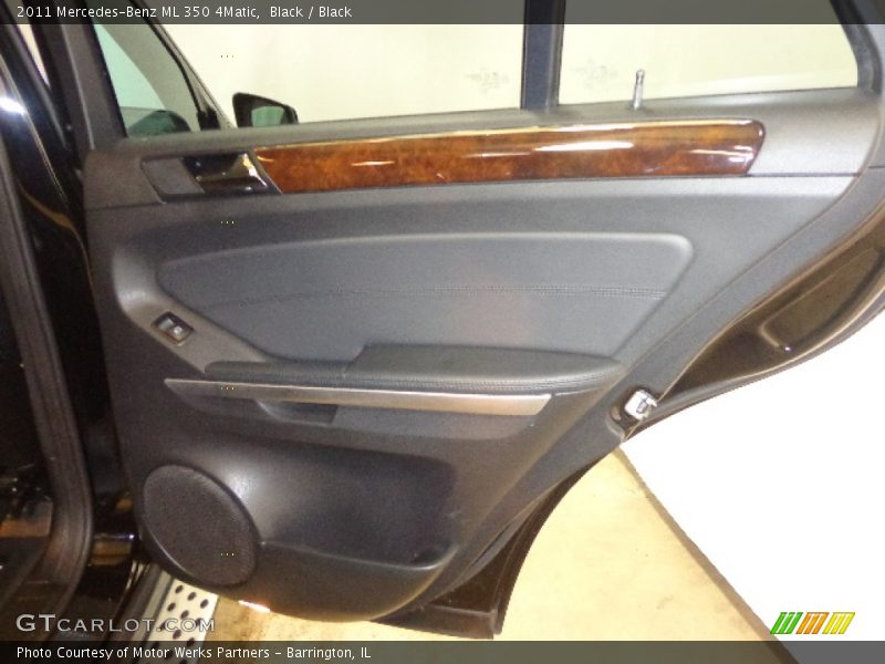 Black / Black 2011 Mercedes-Benz ML 350 4Matic