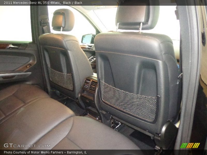 Black / Black 2011 Mercedes-Benz ML 350 4Matic