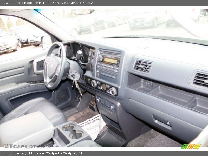 Polished Metal Metallic / Gray 2011 Honda Ridgeline RTL