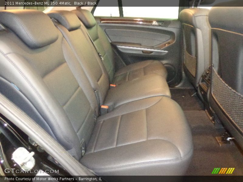 Black / Black 2011 Mercedes-Benz ML 350 4Matic