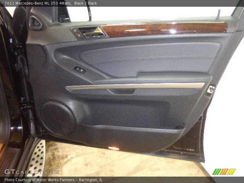 Black / Black 2011 Mercedes-Benz ML 350 4Matic