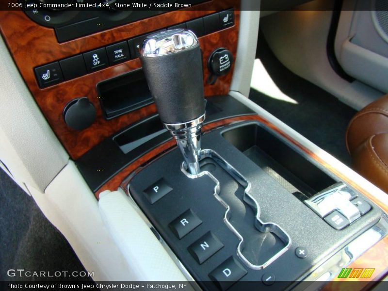 Stone White / Saddle Brown 2006 Jeep Commander Limited 4x4