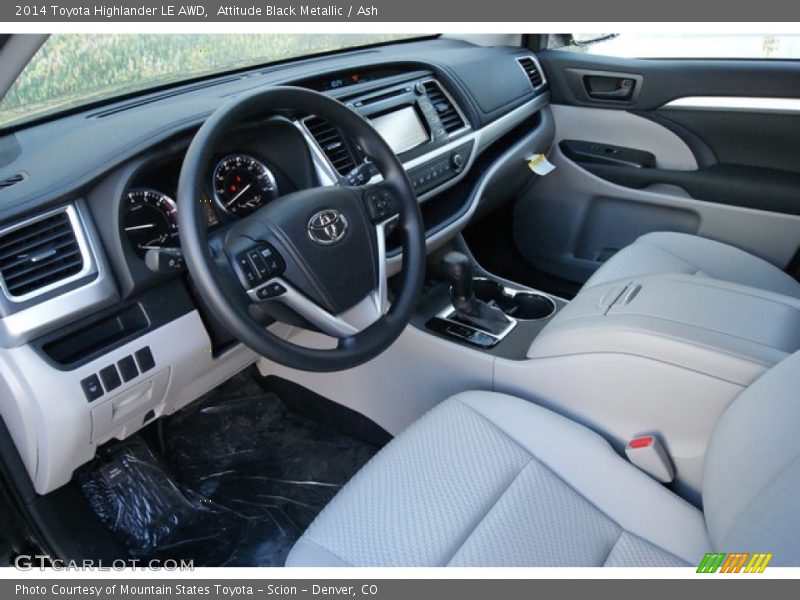 Ash Interior - 2014 Highlander LE AWD 