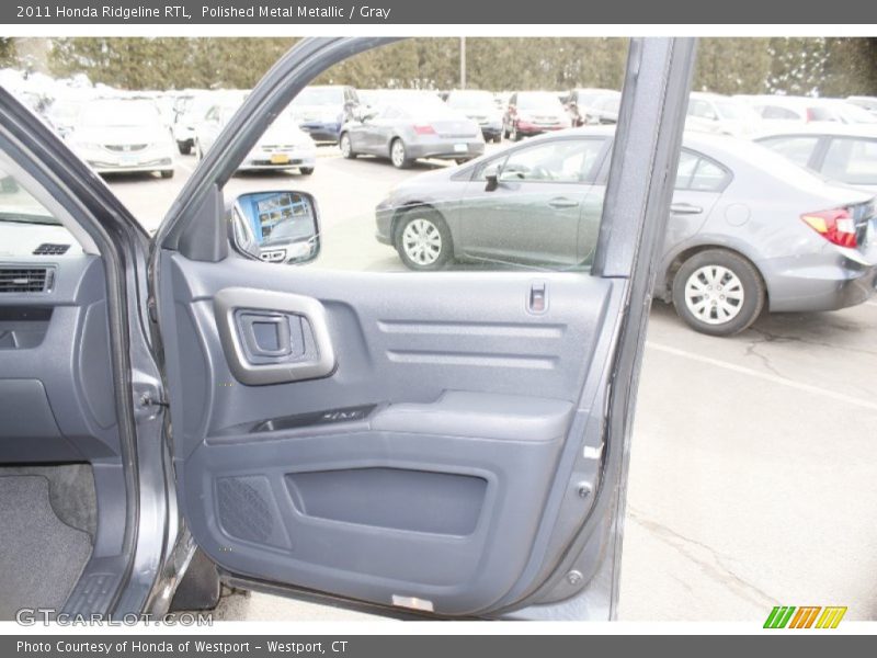 Polished Metal Metallic / Gray 2011 Honda Ridgeline RTL