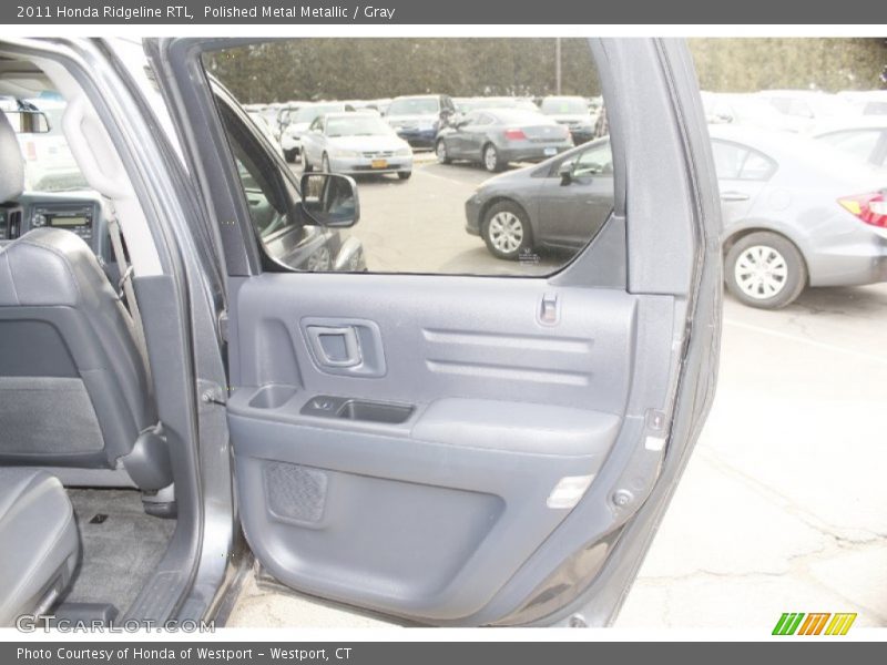 Polished Metal Metallic / Gray 2011 Honda Ridgeline RTL