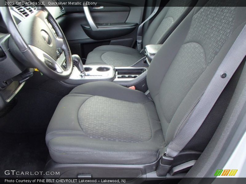 Quicksilver Metallic / Ebony 2009 GMC Acadia SLE