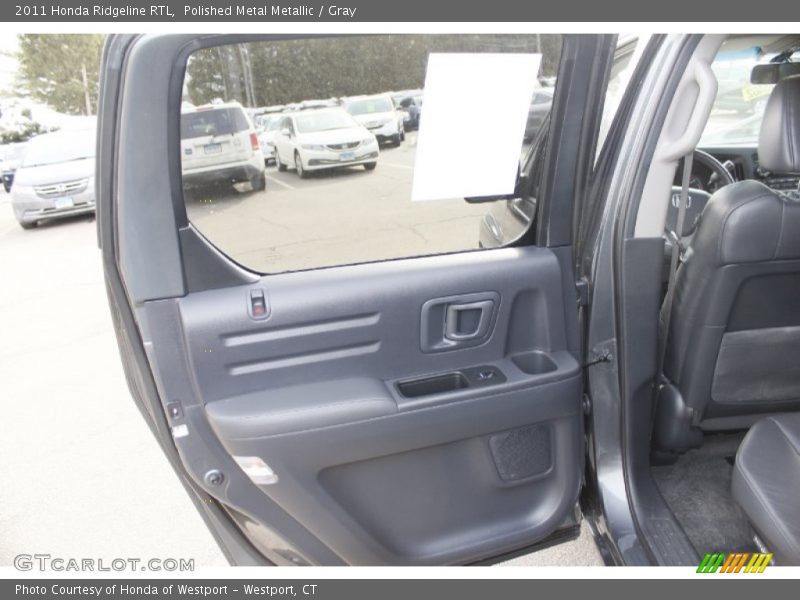Polished Metal Metallic / Gray 2011 Honda Ridgeline RTL