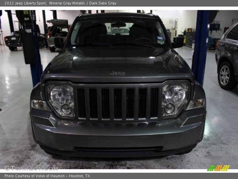 Mineral Gray Metallic / Dark Slate Gray 2012 Jeep Liberty Sport