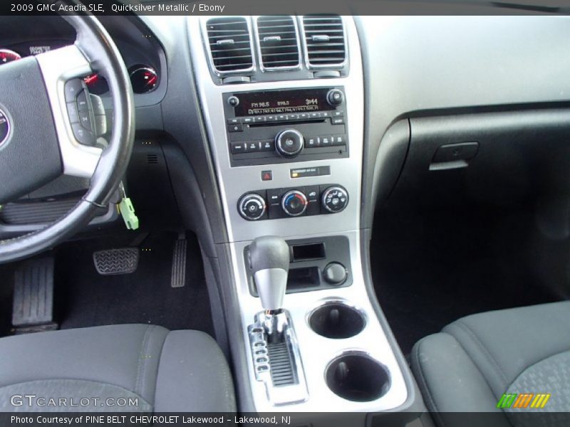 Quicksilver Metallic / Ebony 2009 GMC Acadia SLE