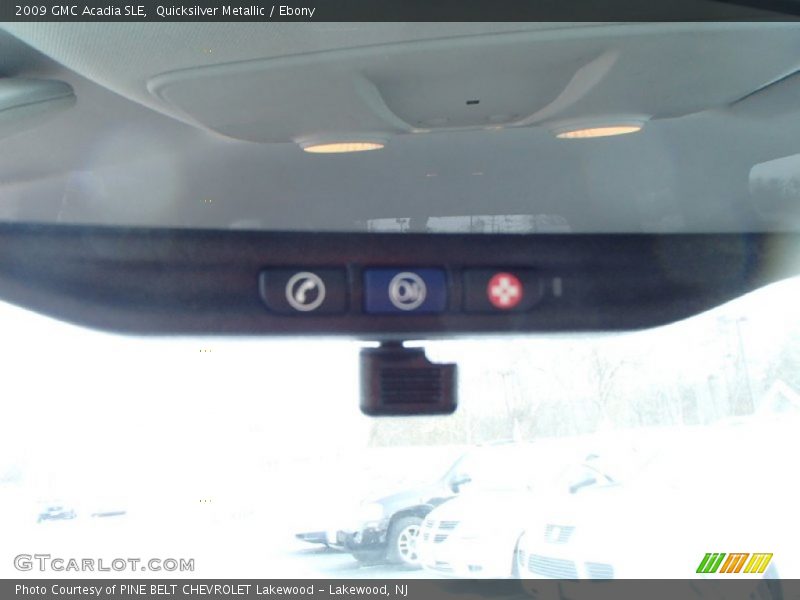 Quicksilver Metallic / Ebony 2009 GMC Acadia SLE