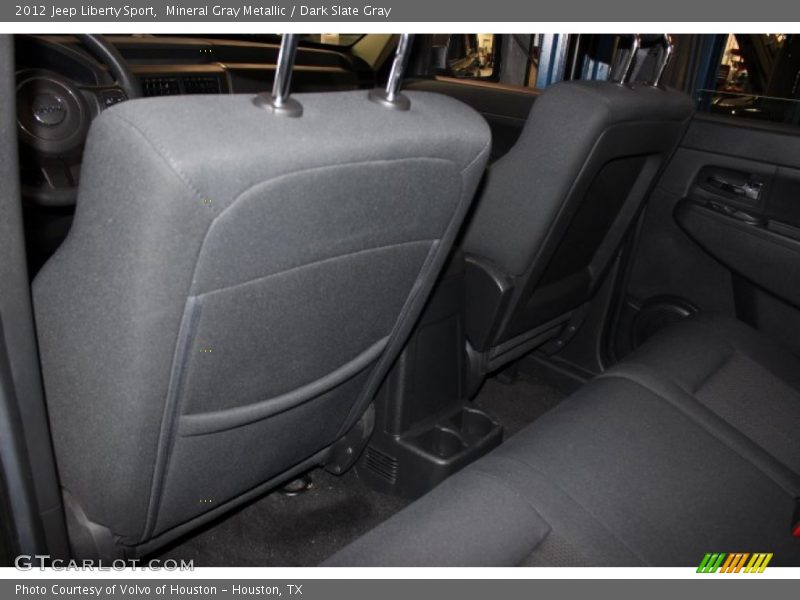 Mineral Gray Metallic / Dark Slate Gray 2012 Jeep Liberty Sport