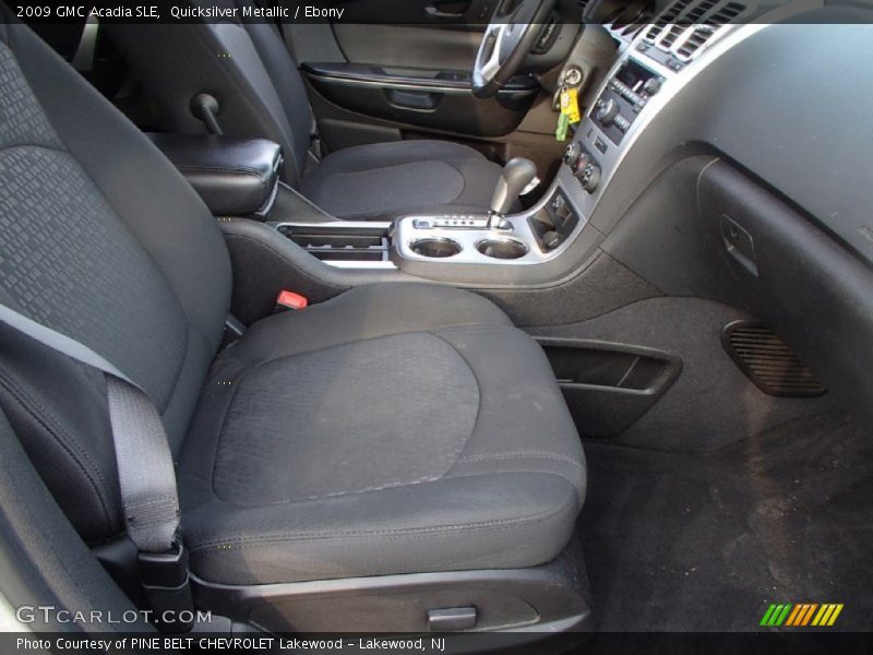 Quicksilver Metallic / Ebony 2009 GMC Acadia SLE