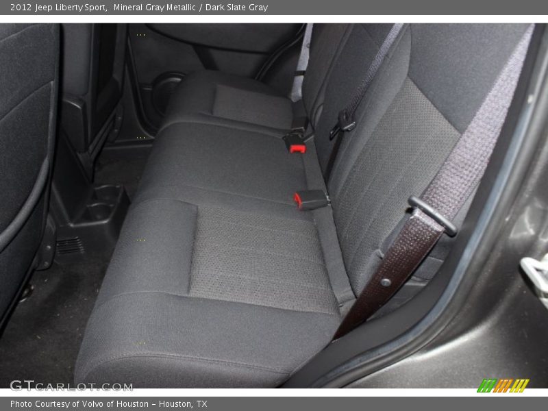 Mineral Gray Metallic / Dark Slate Gray 2012 Jeep Liberty Sport