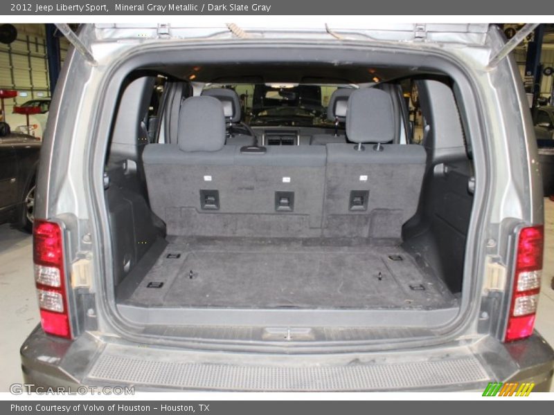 Mineral Gray Metallic / Dark Slate Gray 2012 Jeep Liberty Sport