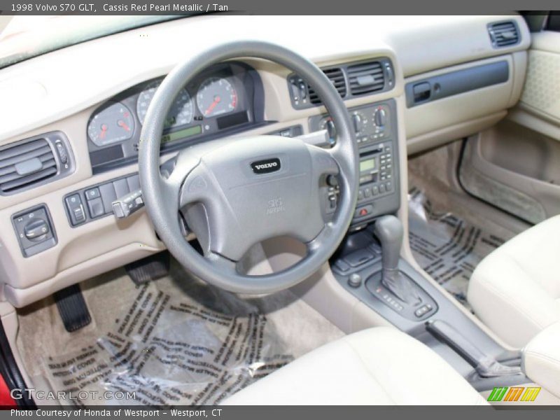 Cassis Red Pearl Metallic / Tan 1998 Volvo S70 GLT