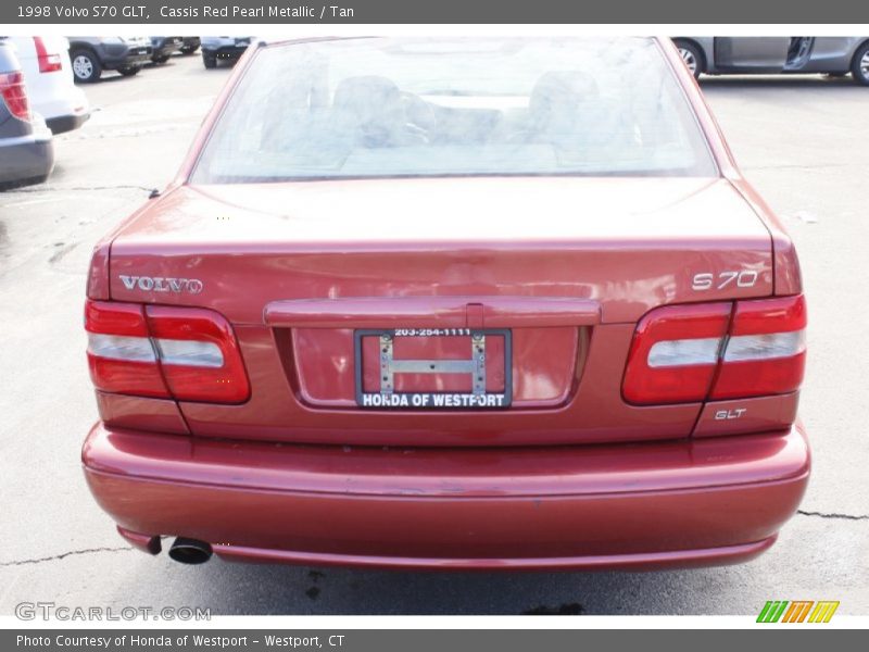 Cassis Red Pearl Metallic / Tan 1998 Volvo S70 GLT