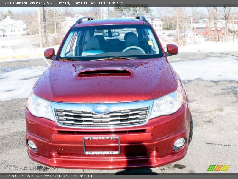 Camellia Red Pearl / Platinum 2010 Subaru Forester 2.5 XT Limited