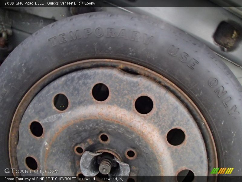 Quicksilver Metallic / Ebony 2009 GMC Acadia SLE