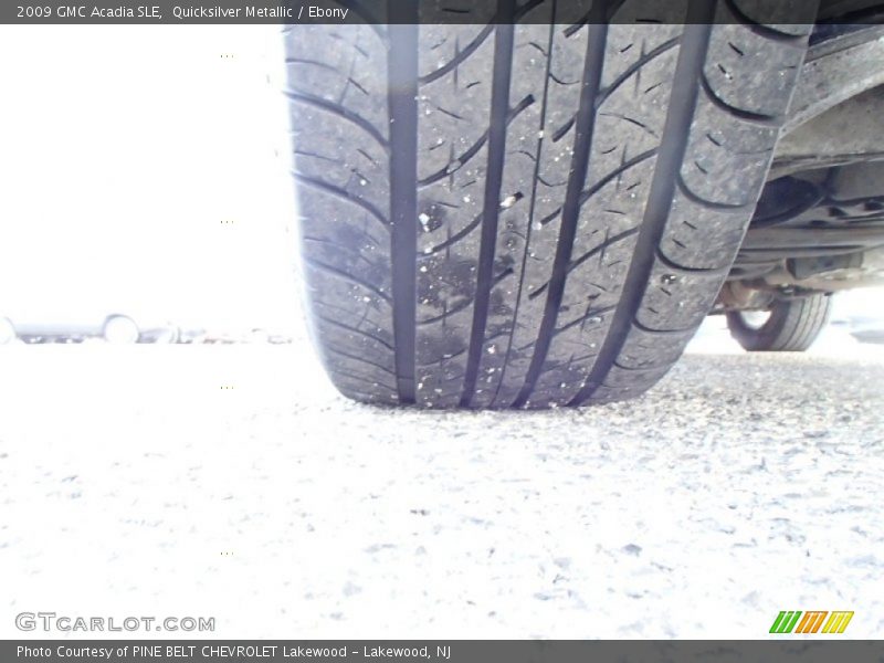 Quicksilver Metallic / Ebony 2009 GMC Acadia SLE