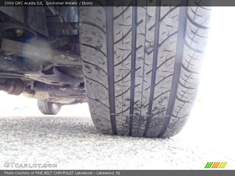 Quicksilver Metallic / Ebony 2009 GMC Acadia SLE