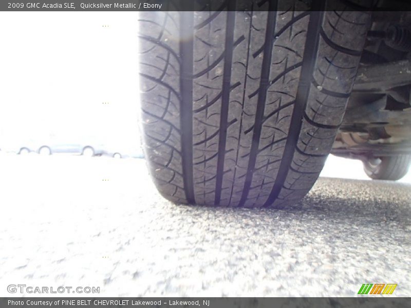 Quicksilver Metallic / Ebony 2009 GMC Acadia SLE