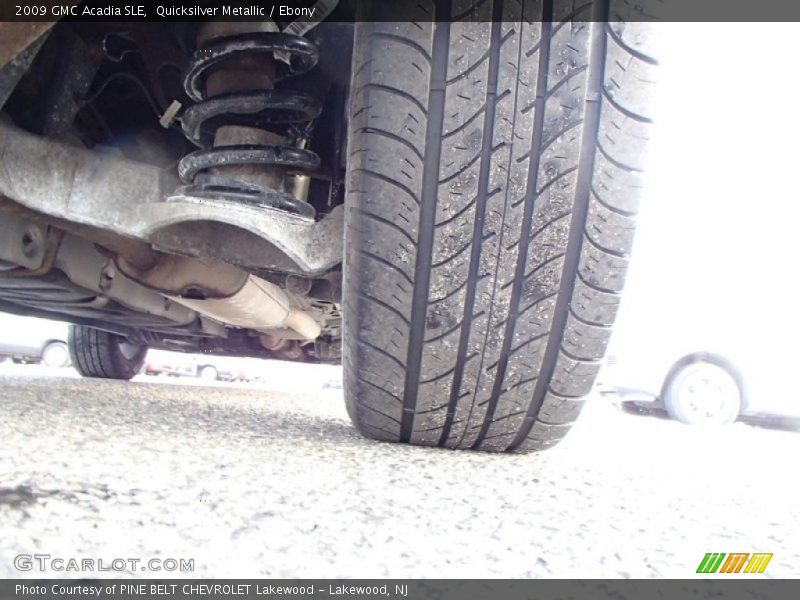 Quicksilver Metallic / Ebony 2009 GMC Acadia SLE