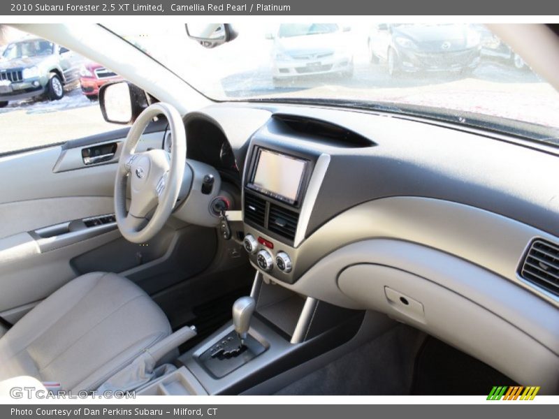 Camellia Red Pearl / Platinum 2010 Subaru Forester 2.5 XT Limited