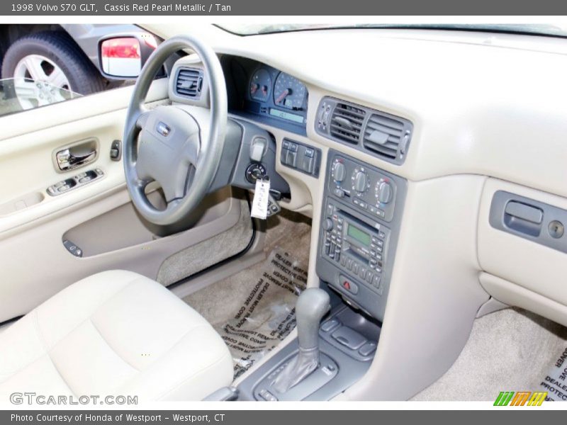 Cassis Red Pearl Metallic / Tan 1998 Volvo S70 GLT