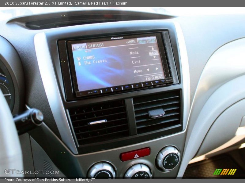 Camellia Red Pearl / Platinum 2010 Subaru Forester 2.5 XT Limited