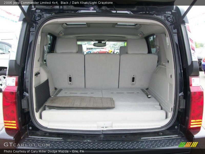 Black / Dark Khaki/Light Graystone 2006 Jeep Commander Limited 4x4