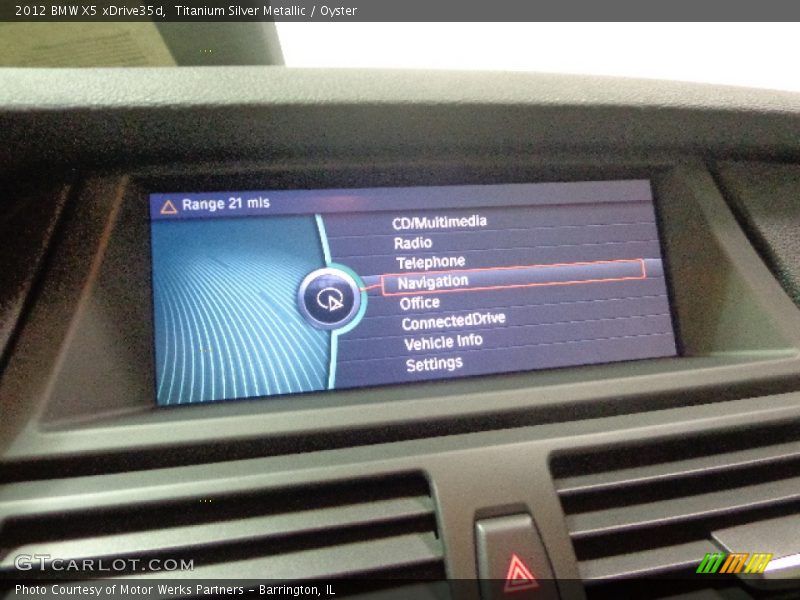 Titanium Silver Metallic / Oyster 2012 BMW X5 xDrive35d