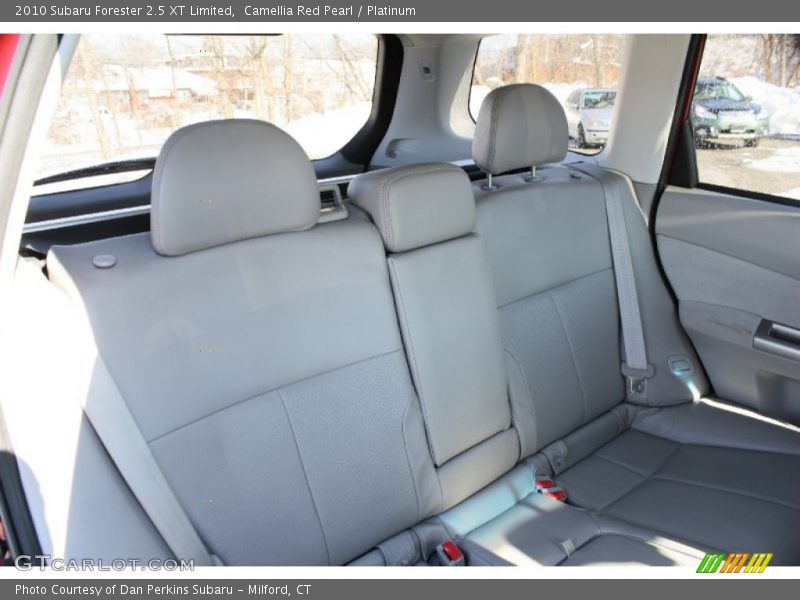Camellia Red Pearl / Platinum 2010 Subaru Forester 2.5 XT Limited