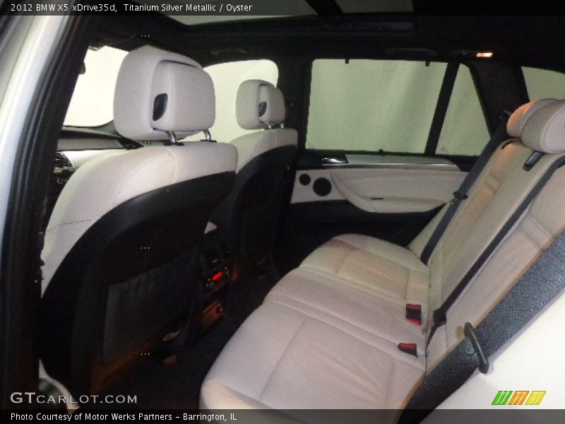 Titanium Silver Metallic / Oyster 2012 BMW X5 xDrive35d