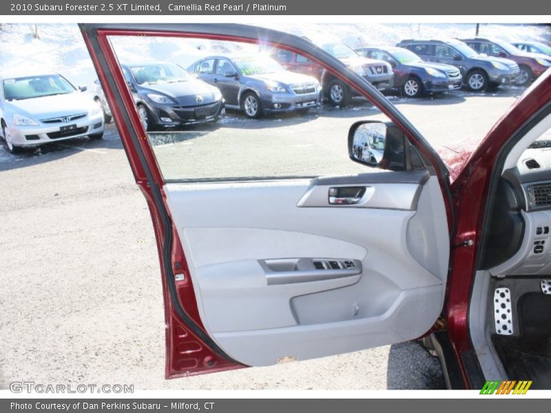 Camellia Red Pearl / Platinum 2010 Subaru Forester 2.5 XT Limited