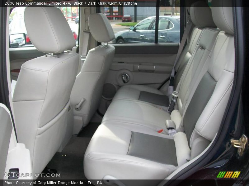 Black / Dark Khaki/Light Graystone 2006 Jeep Commander Limited 4x4