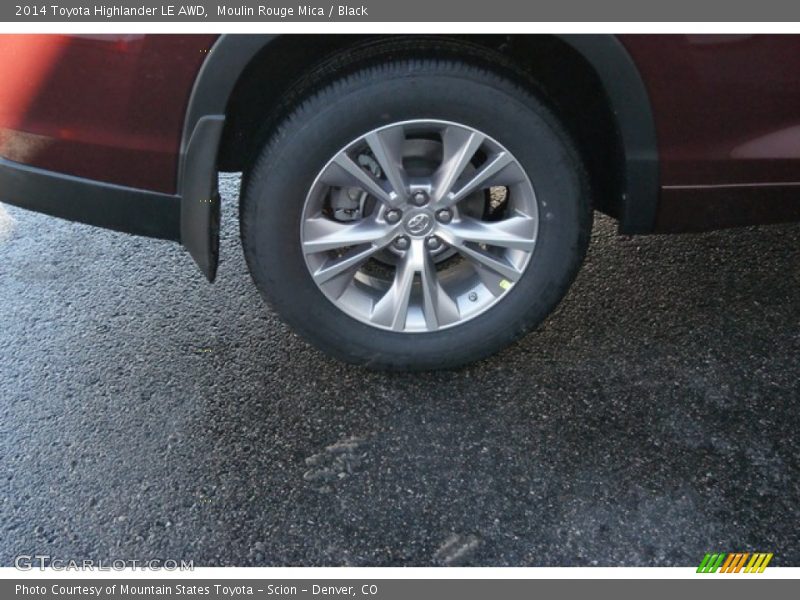  2014 Highlander LE AWD Wheel