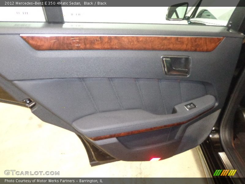 Black / Black 2012 Mercedes-Benz E 350 4Matic Sedan