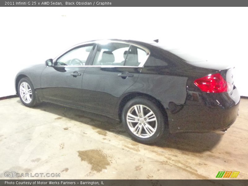Black Obsidian / Graphite 2011 Infiniti G 25 x AWD Sedan