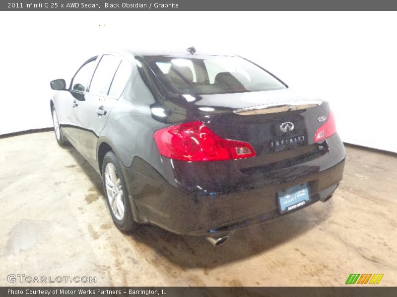 Black Obsidian / Graphite 2011 Infiniti G 25 x AWD Sedan
