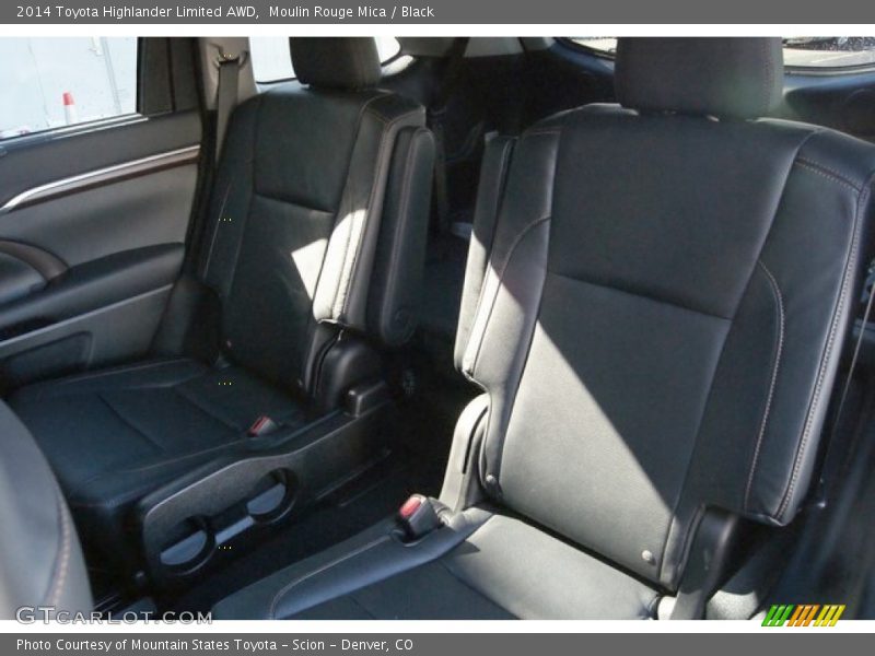 Moulin Rouge Mica / Black 2014 Toyota Highlander Limited AWD