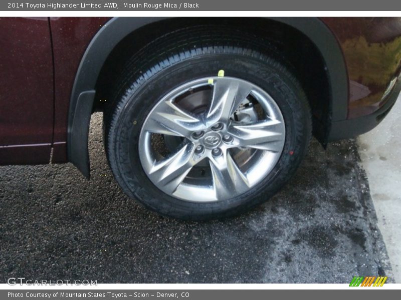  2014 Highlander Limited AWD Wheel