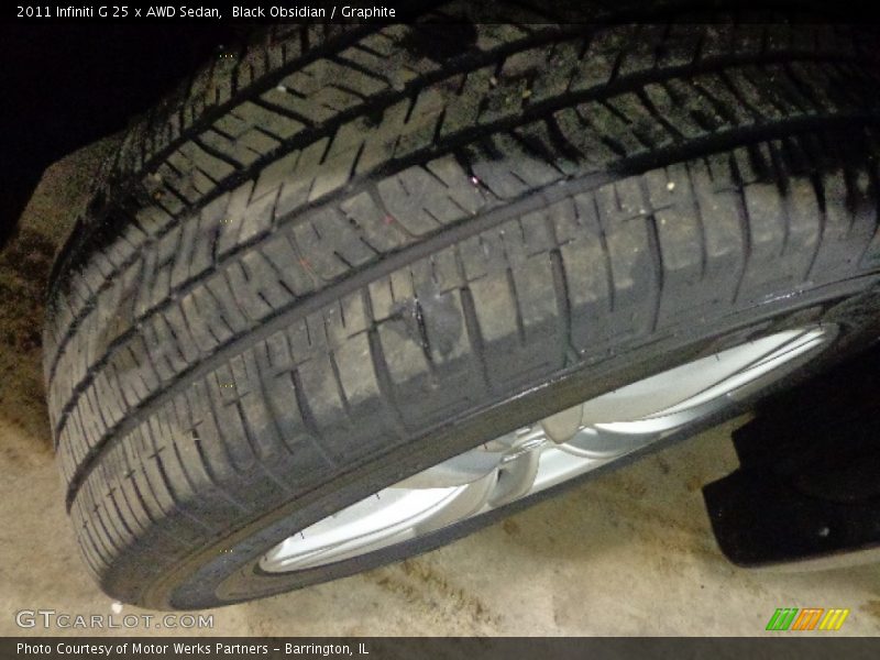 Black Obsidian / Graphite 2011 Infiniti G 25 x AWD Sedan